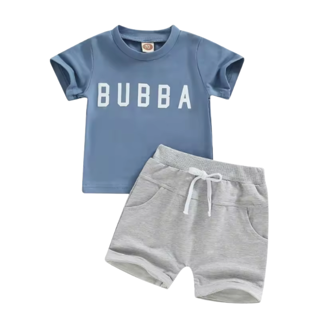 Blue Bubba Short Set