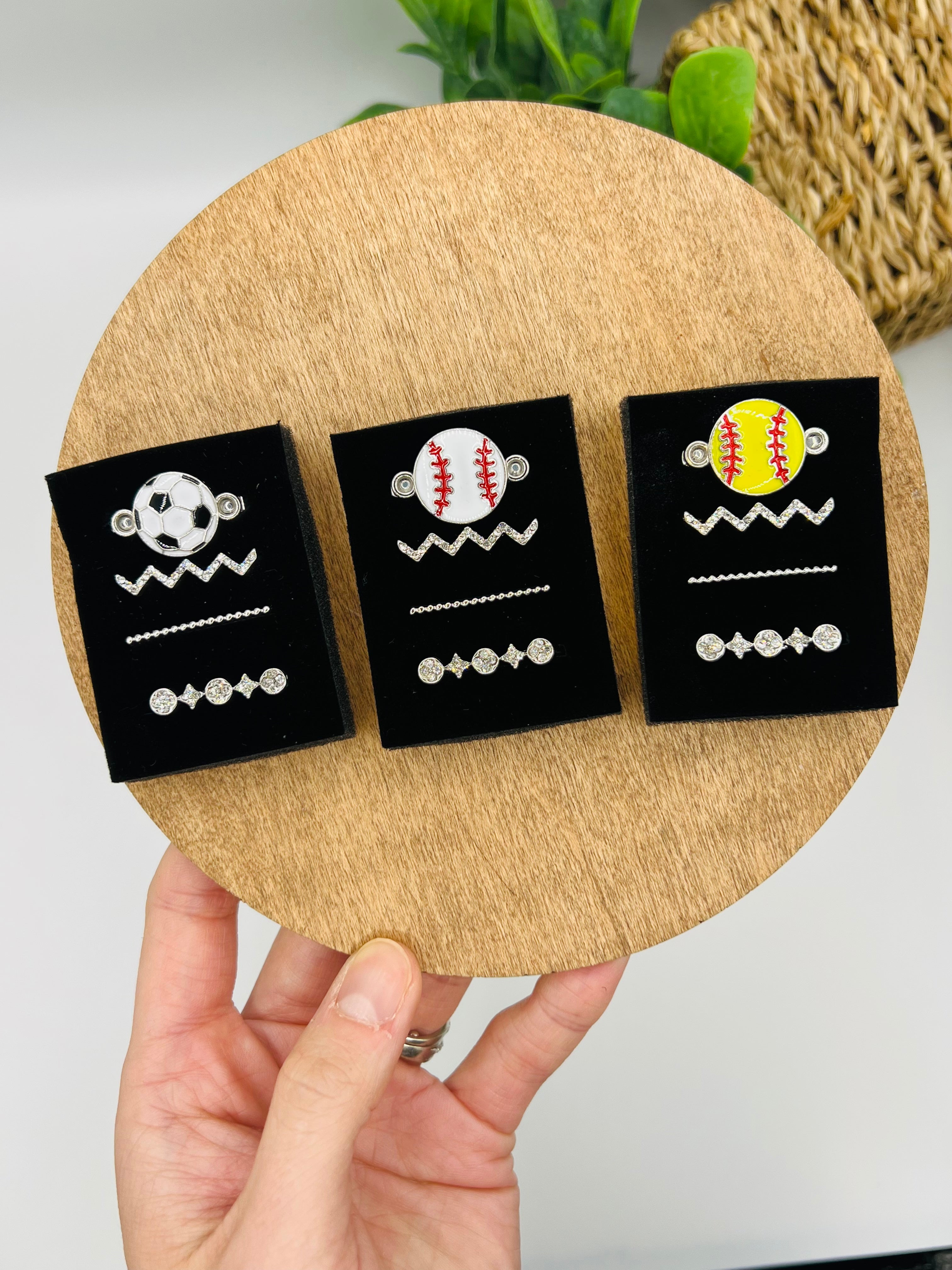 Sports Ball Watch Charms