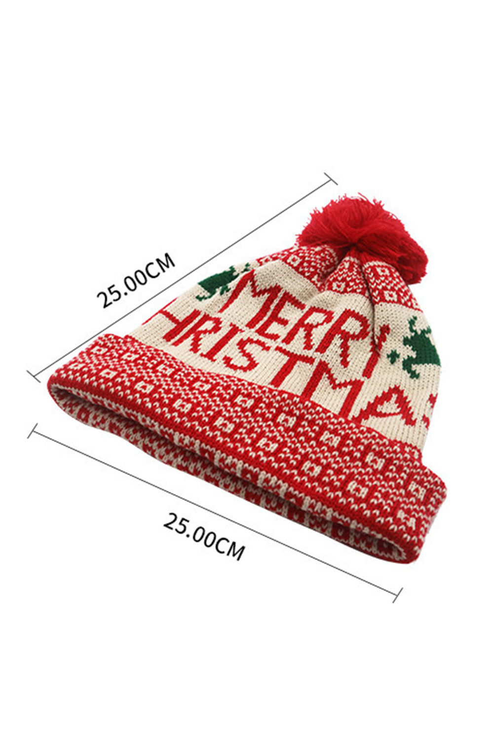 Merry Christmas beanie for those cold nights of caroling.