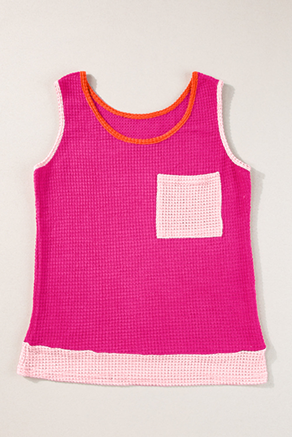 The Kendra Waffle Knit Tank
