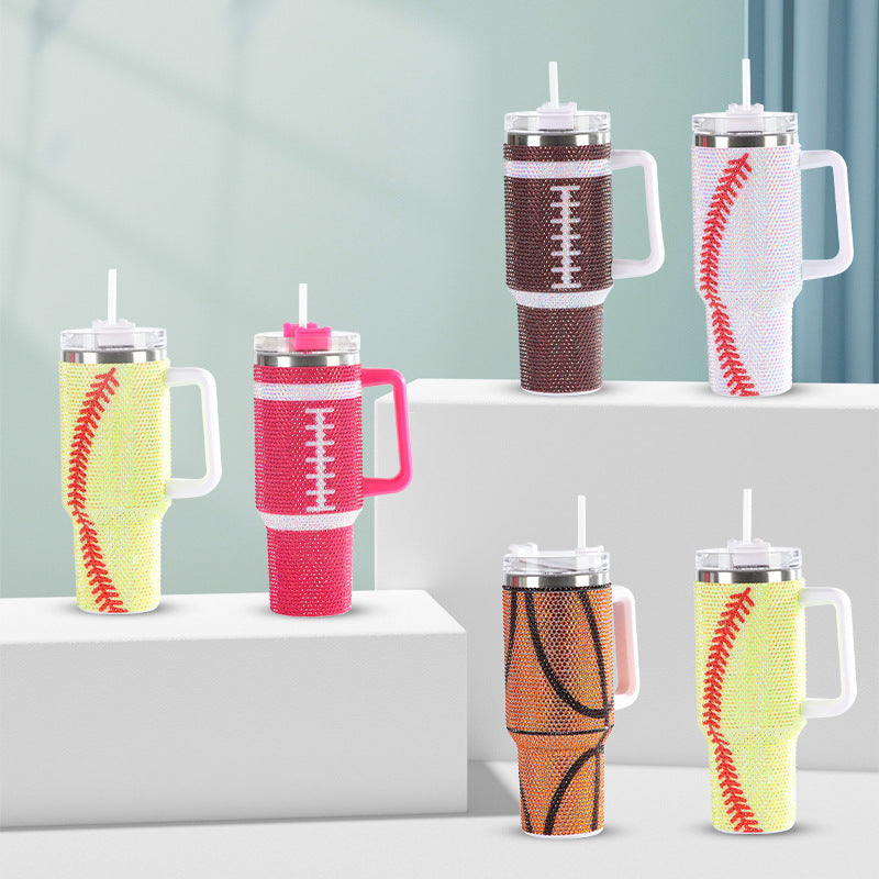 Rhinestone Sport Tumblers-