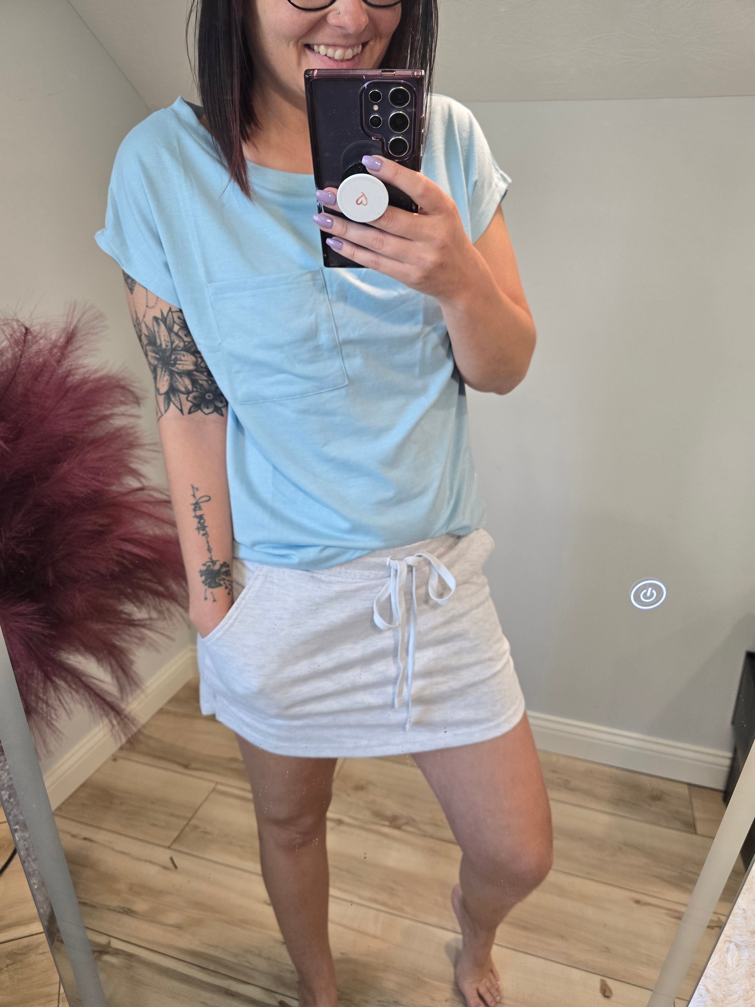 Super Soft Pocket Skort