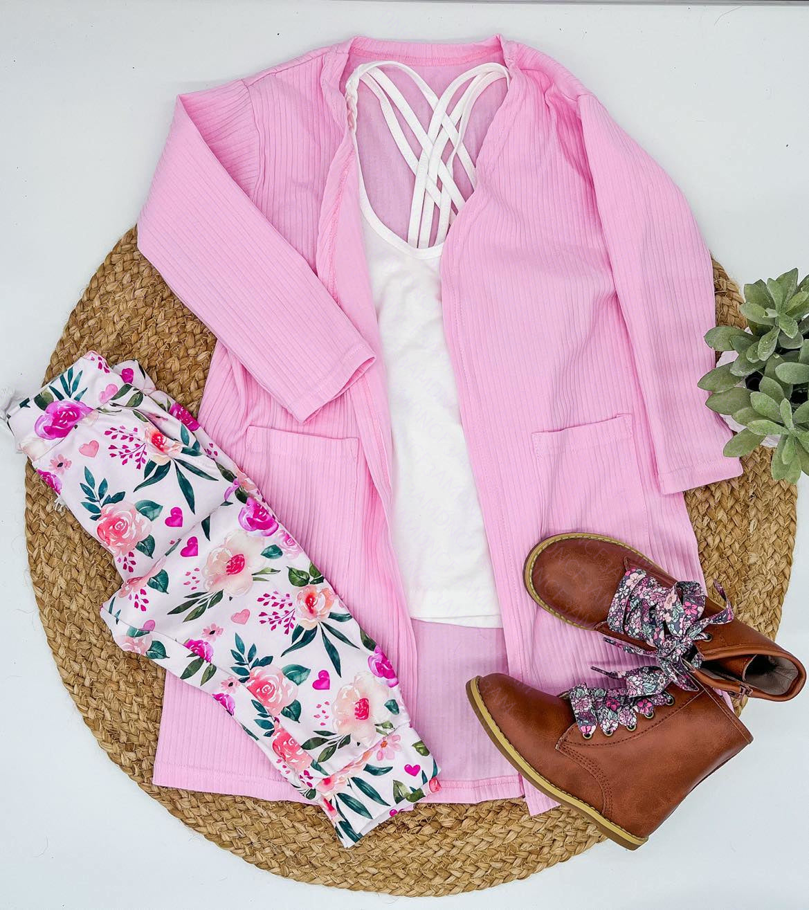Girl's SPRING FLORAL JOGGERS