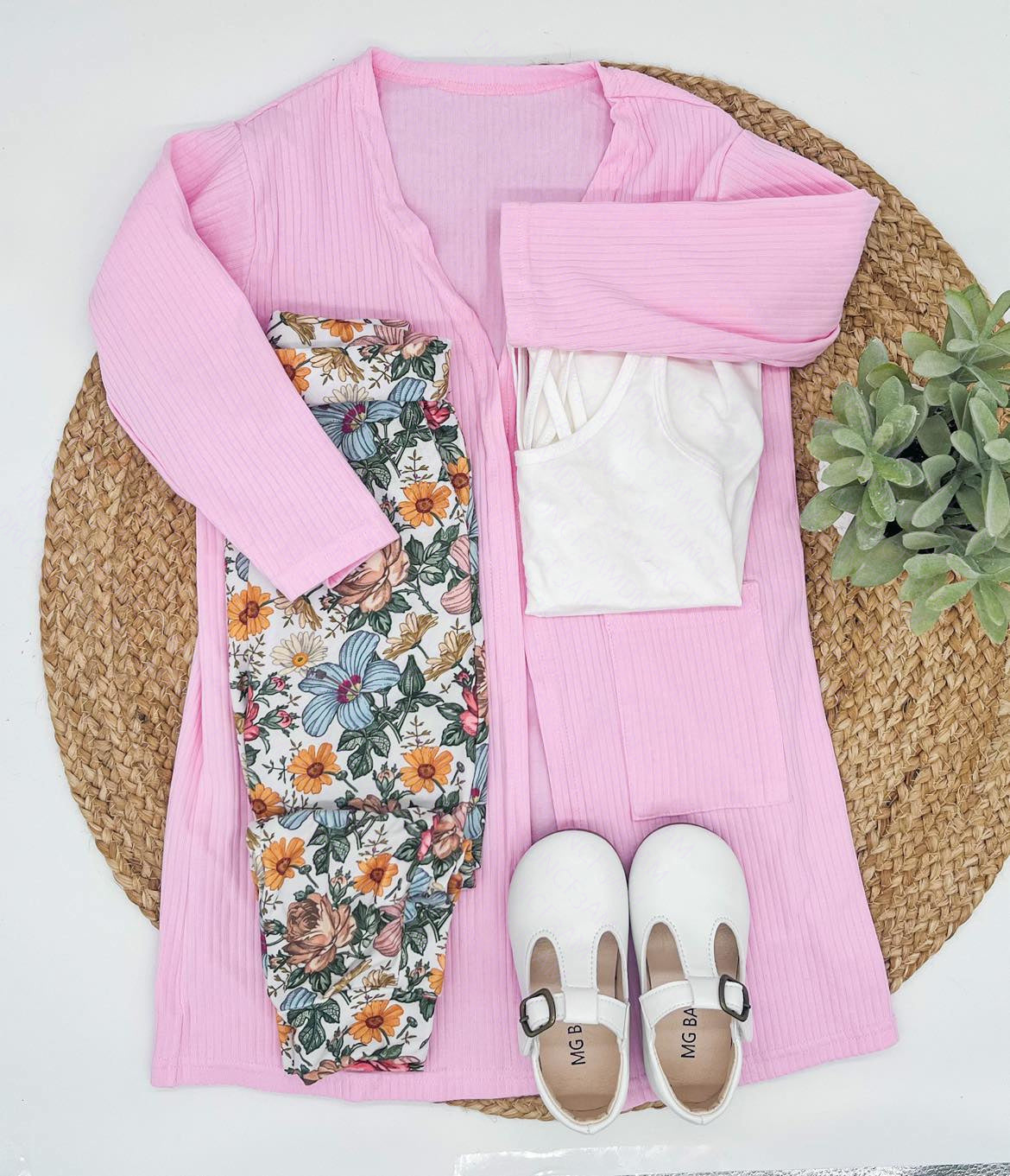 Girl's SPRING FLORAL JOGGERS