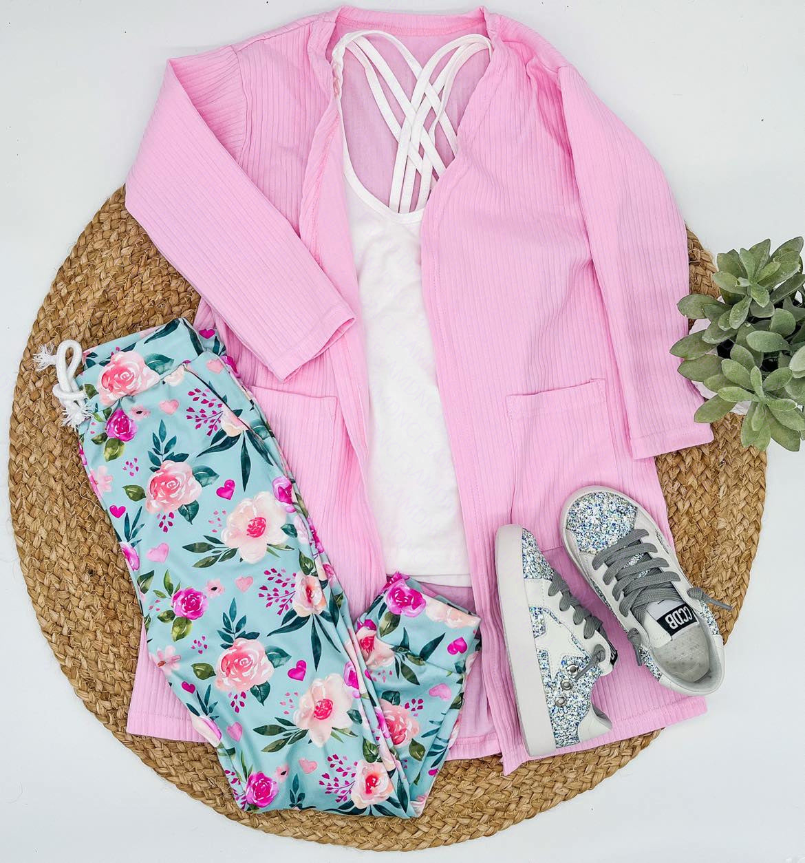 Girl's SPRING FLORAL JOGGERS