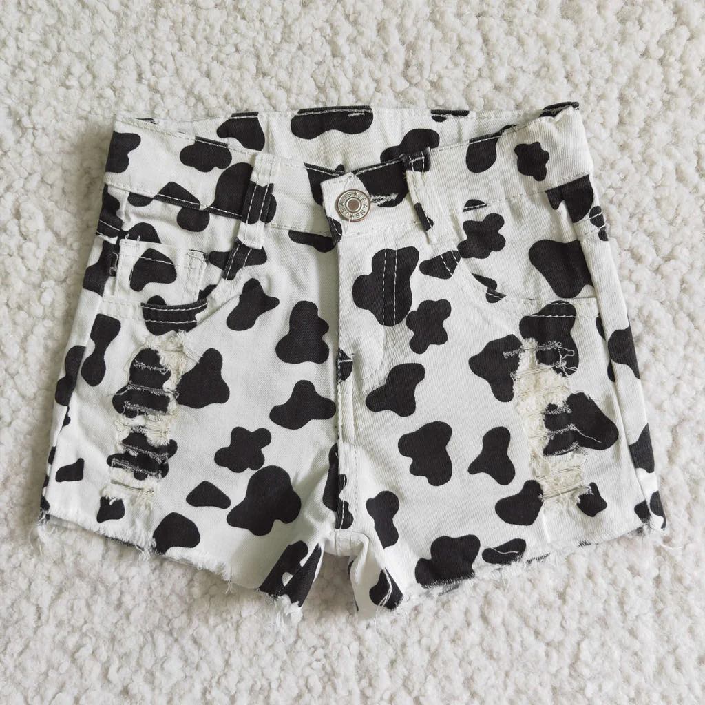 Girl's Denim Distressed kid's Shorts