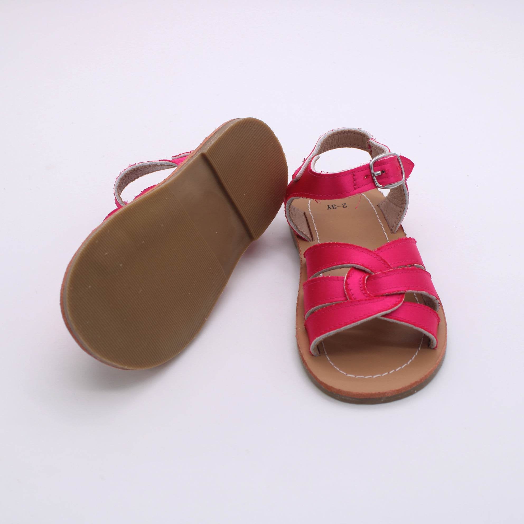 Vegan Leather Strappy Sandals