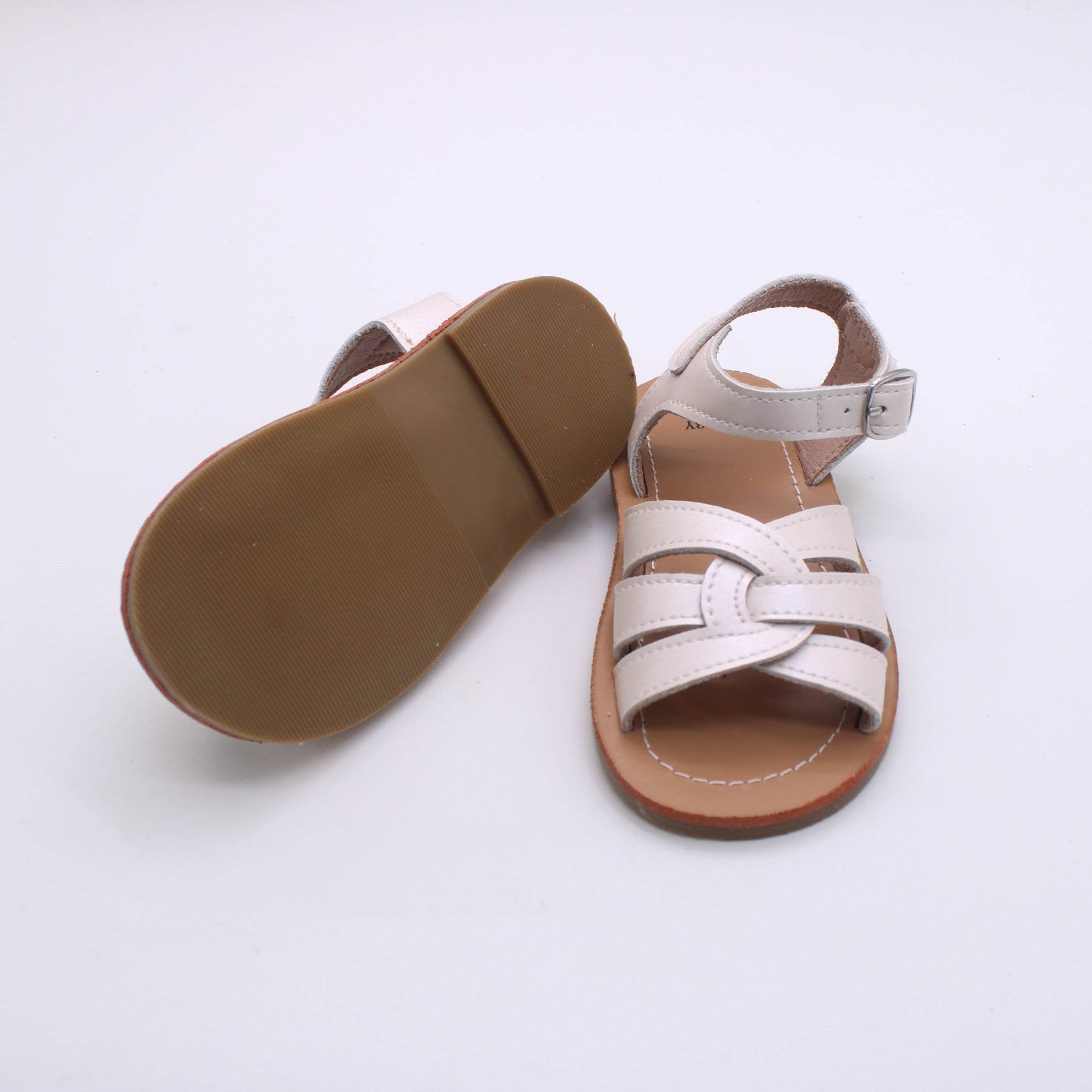 Vegan Leather Strappy Sandals
