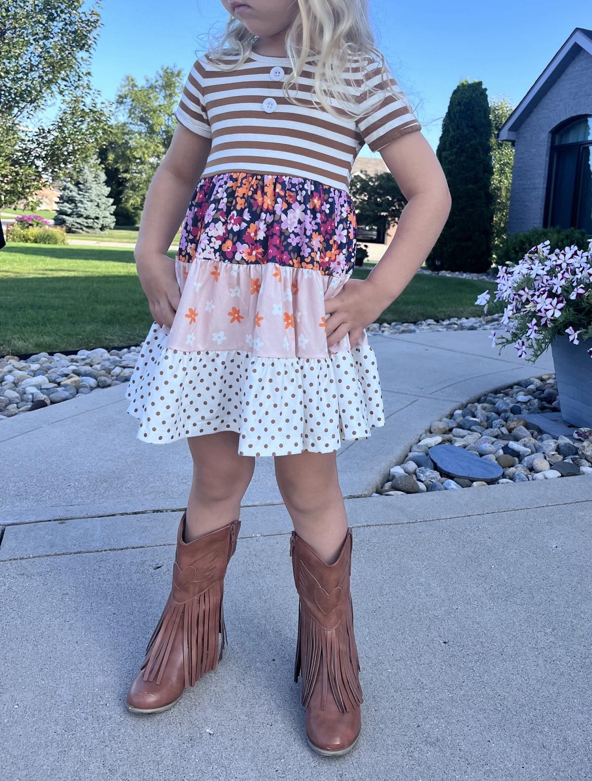 The Mika Fringe Cowgirl Boots