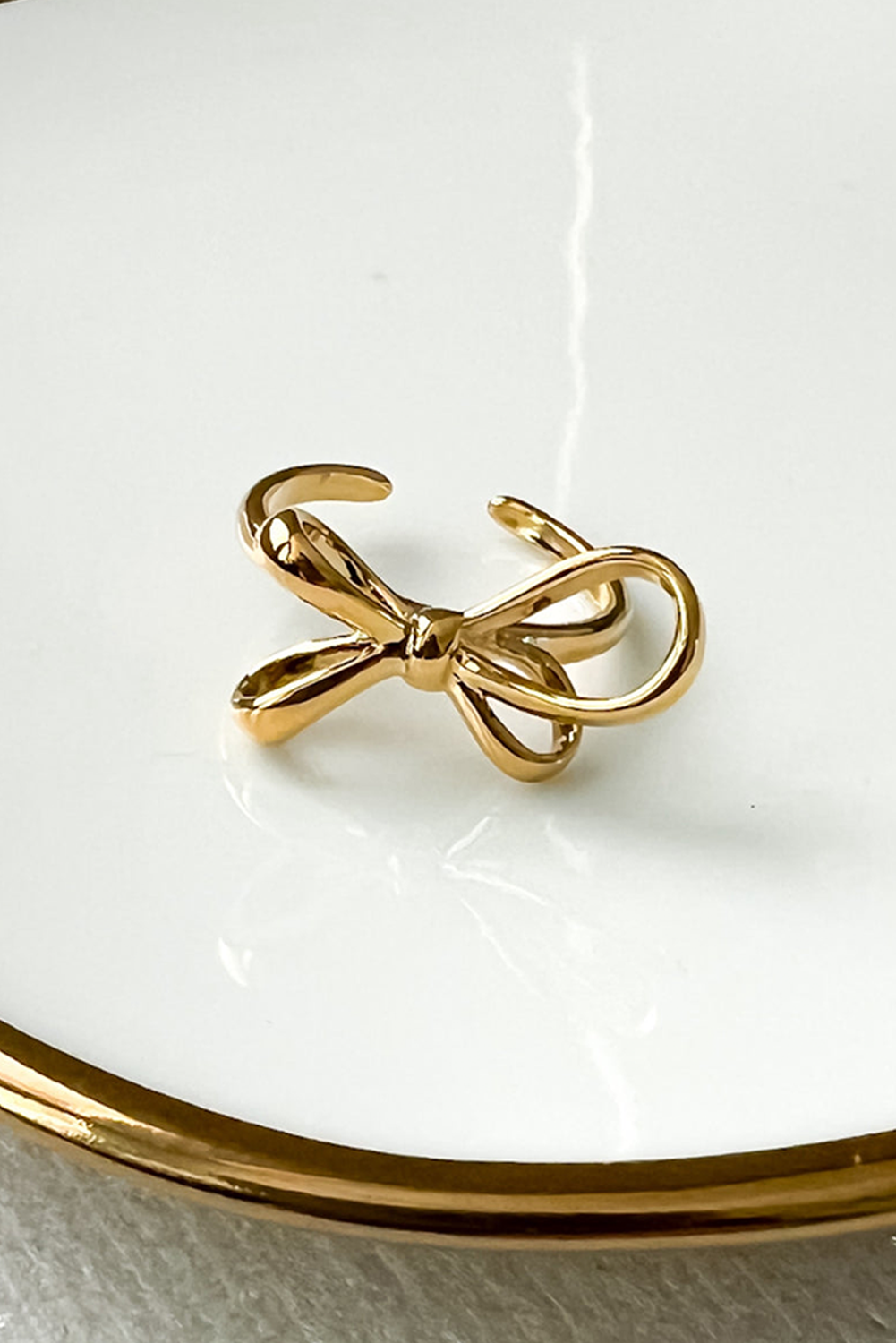 Open Bow Ring