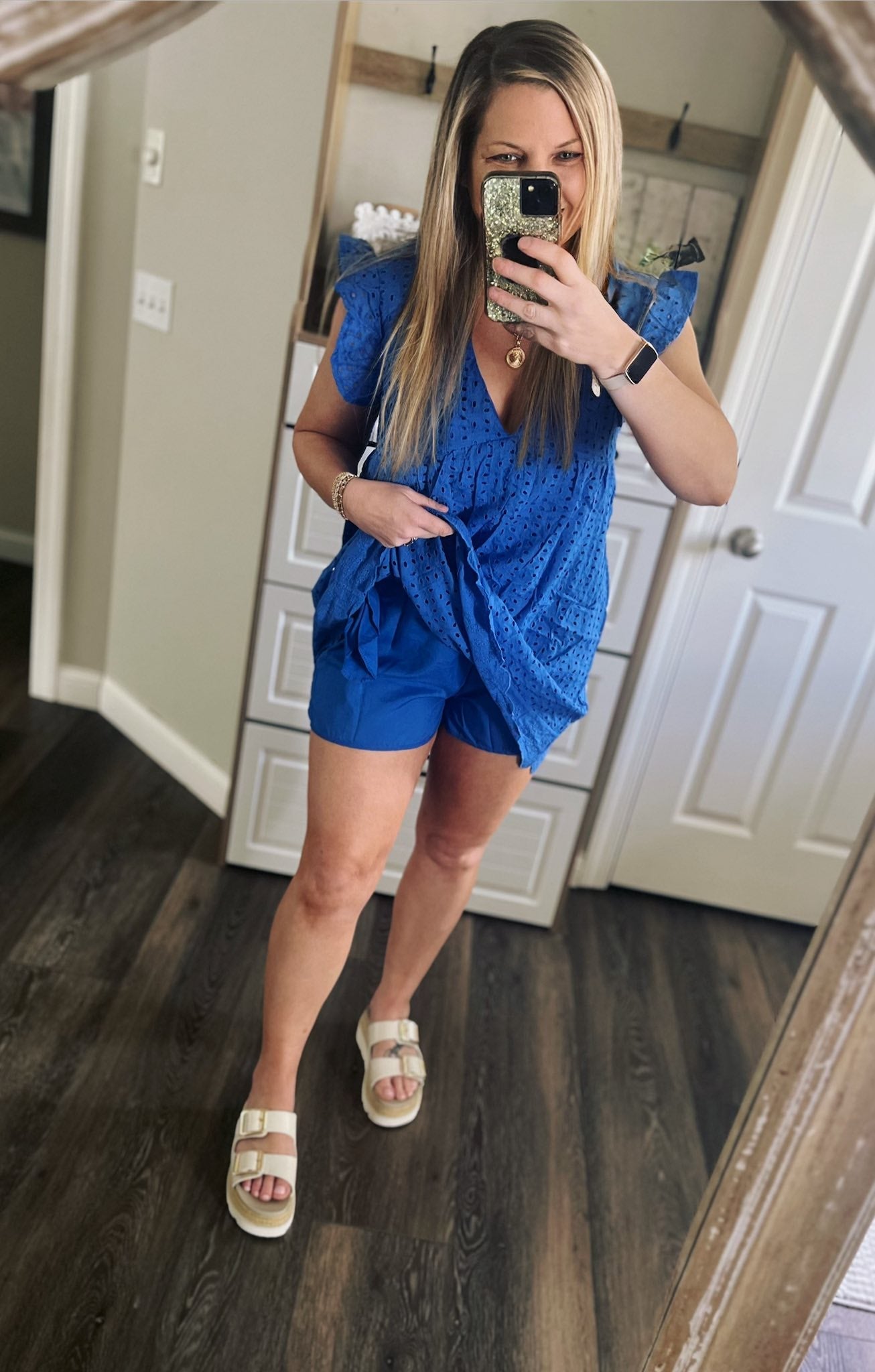lace with shorts  Dress