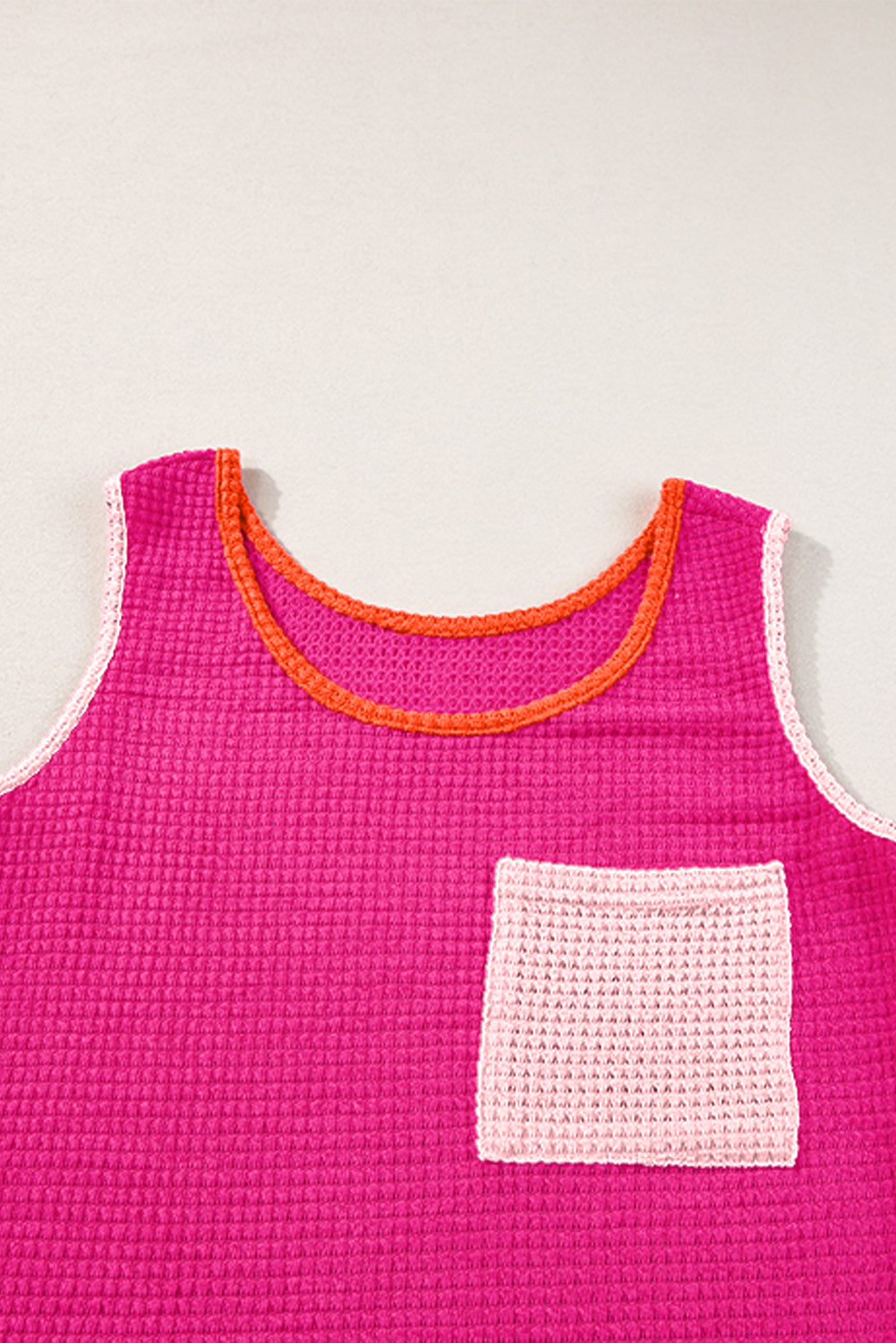 The Kendra Waffle Knit Tank