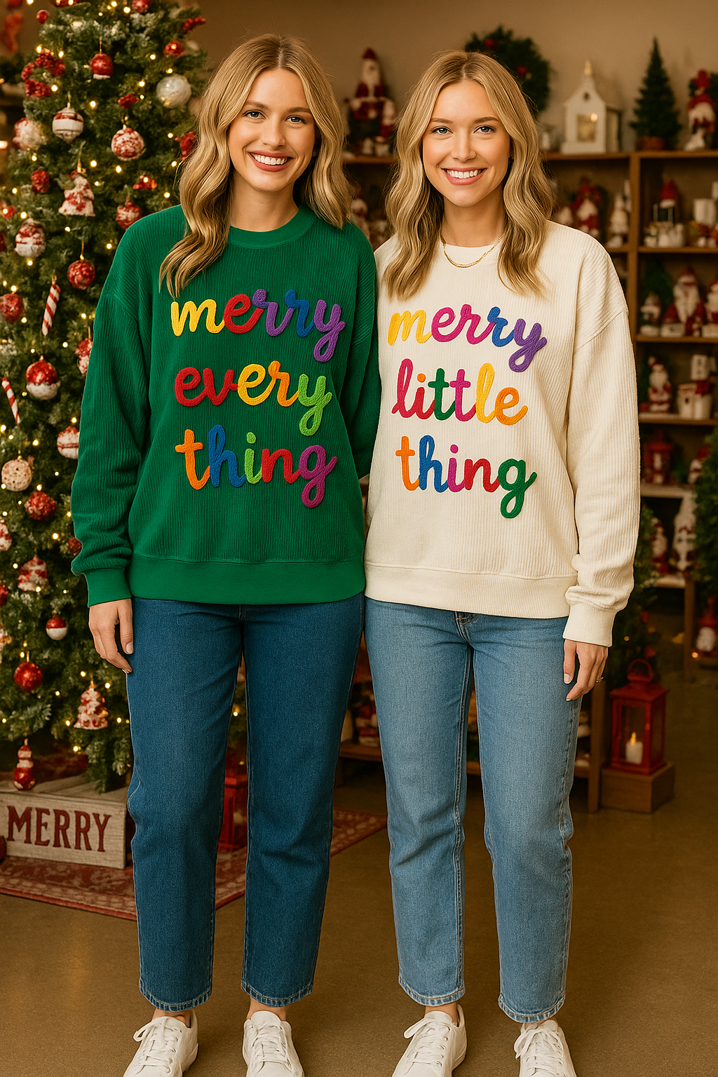 Merry Little Thing Loose Sweatshirt