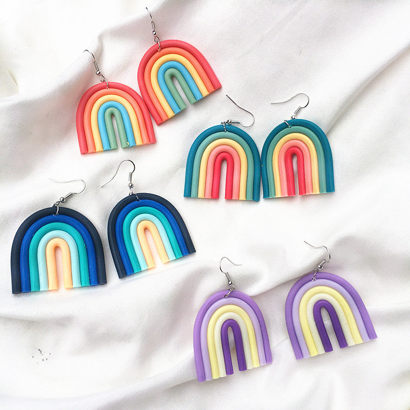Boho Rainbow Dangles