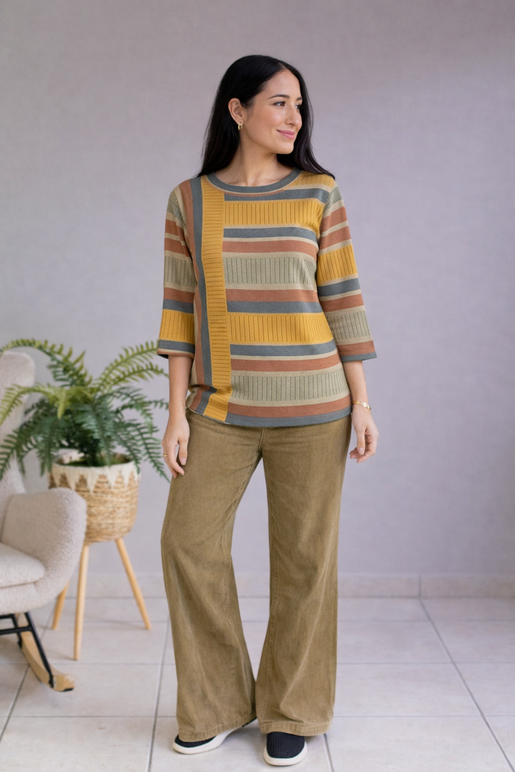 Garden Grove Stripe Top