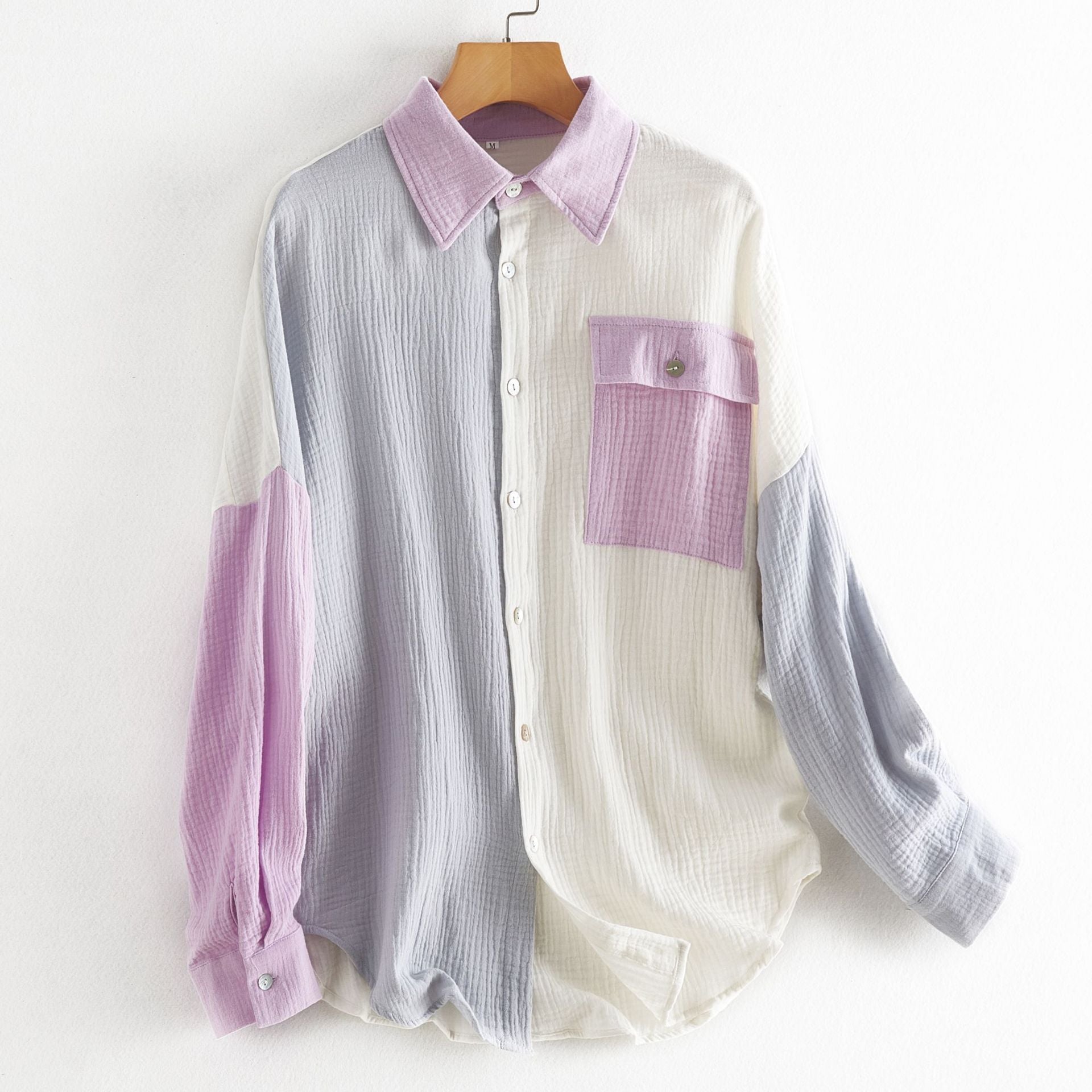 THE Huxley Gauze Two Tone button up