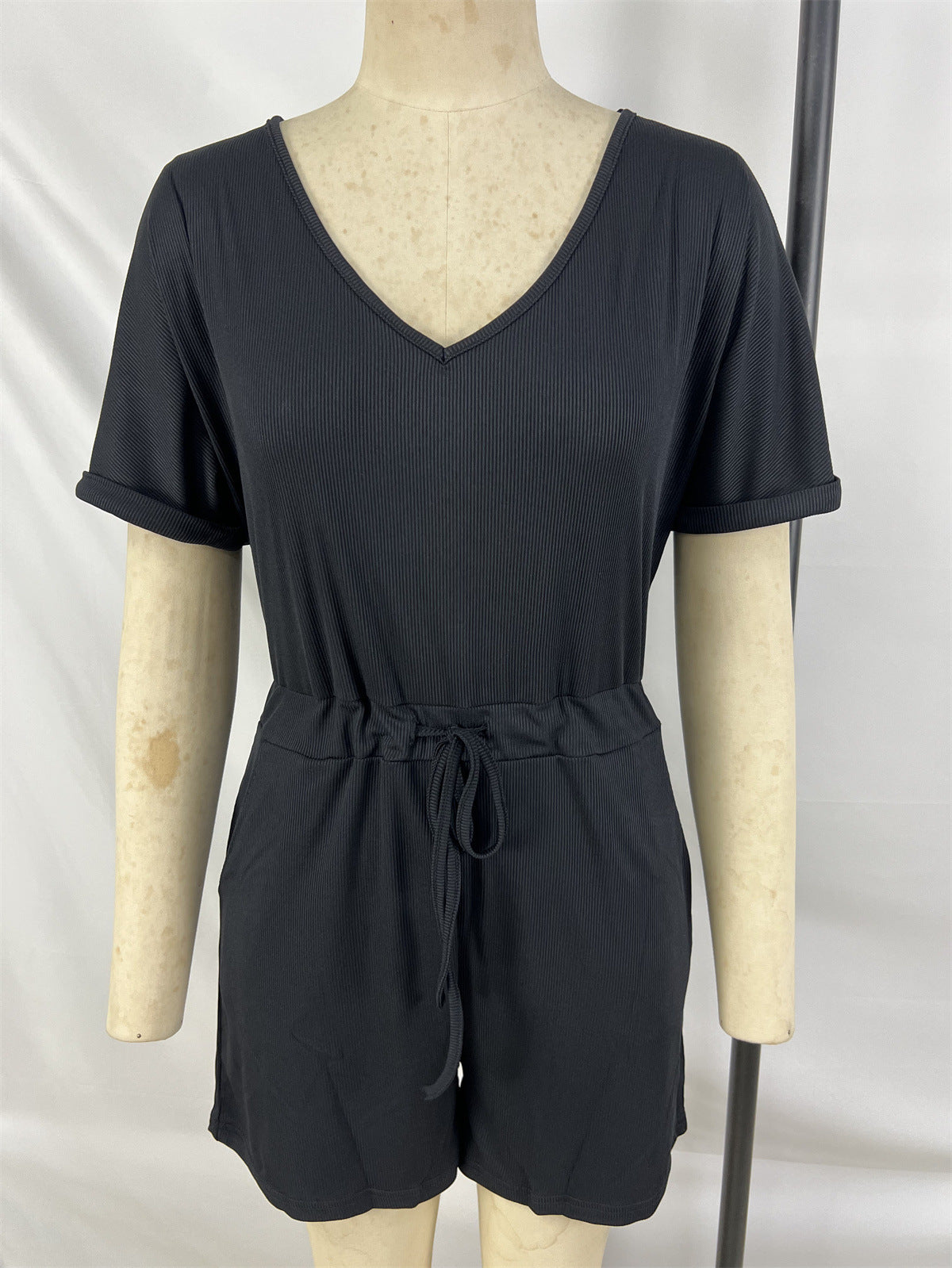 The Ribbed Abby Romper-
