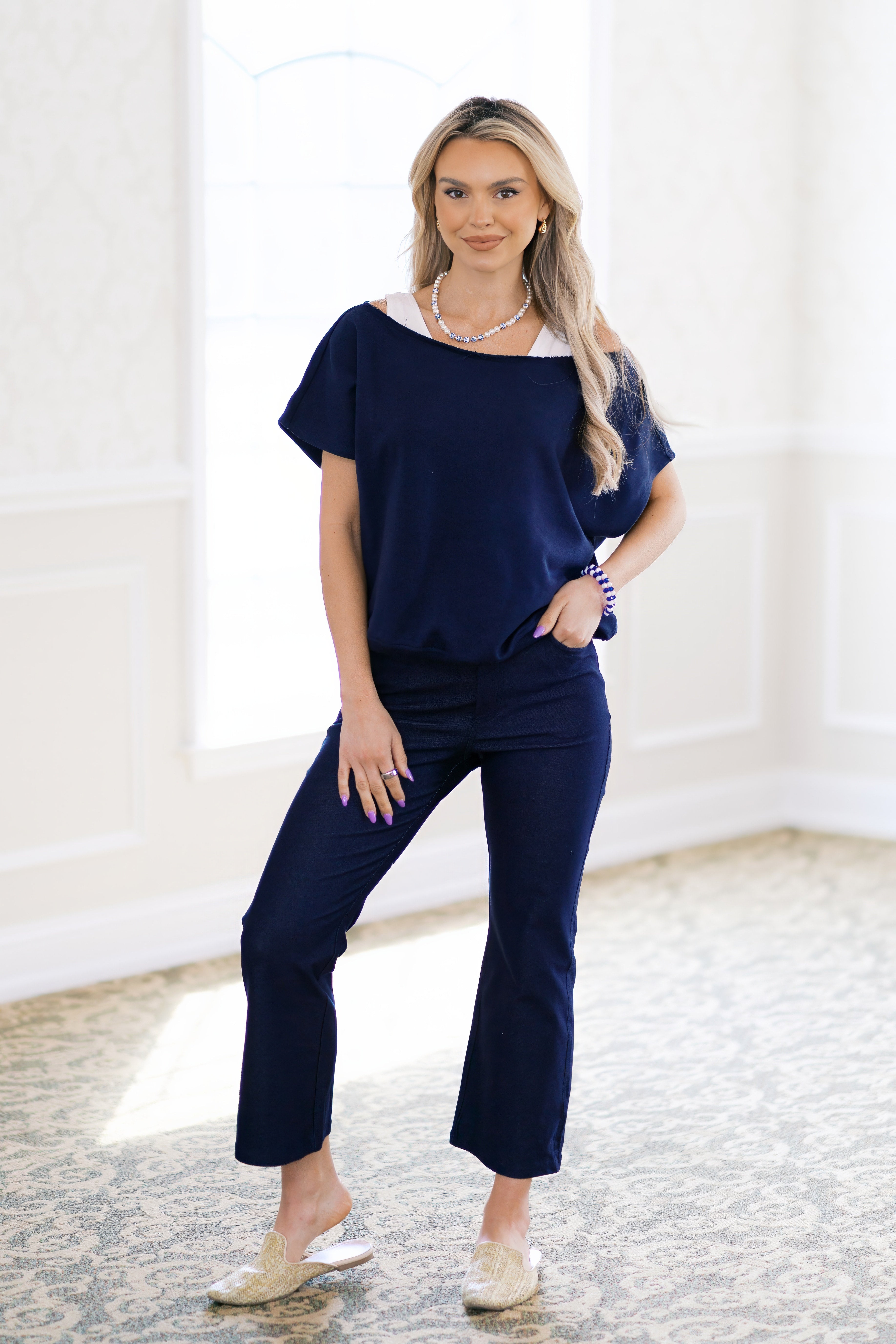 Comfy Chic Navy Top