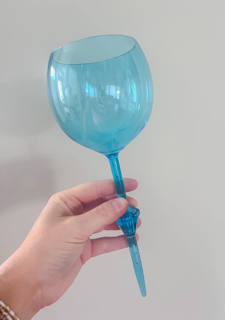 Floating Acrylic wine glass