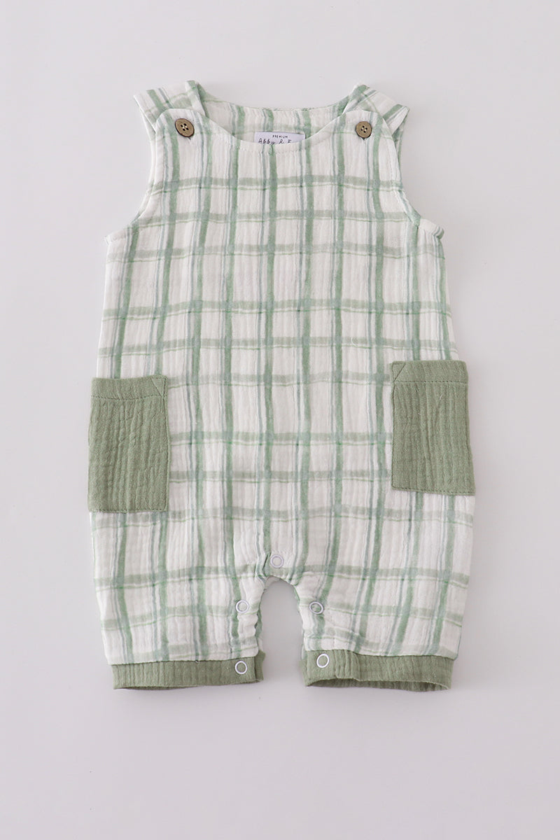 SAGE PLAID JONJON