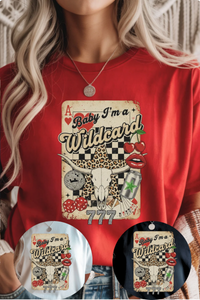 Wild Card Graphic Tee