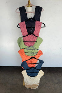 PREORDER: Out and About Cap Sleeve Top