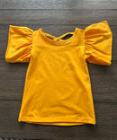 Sweetheart Ruffle sleeve top