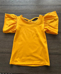 Sweetheart Ruffle sleeve top