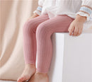 Ribbed Footless Tights
