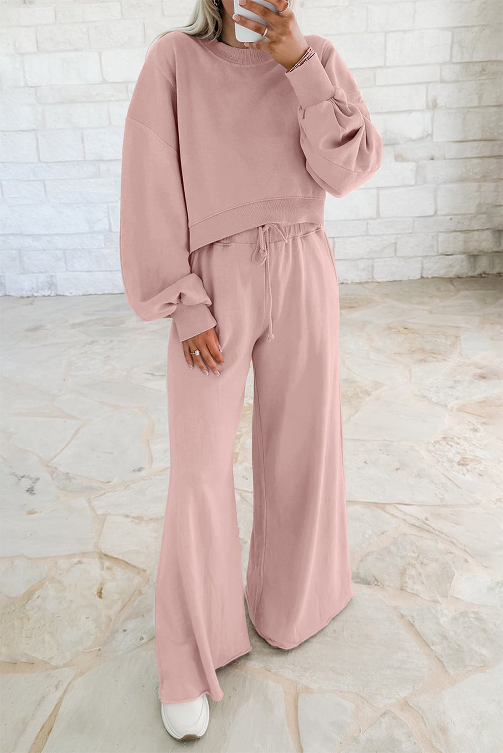 Pullover Wide Leg Set