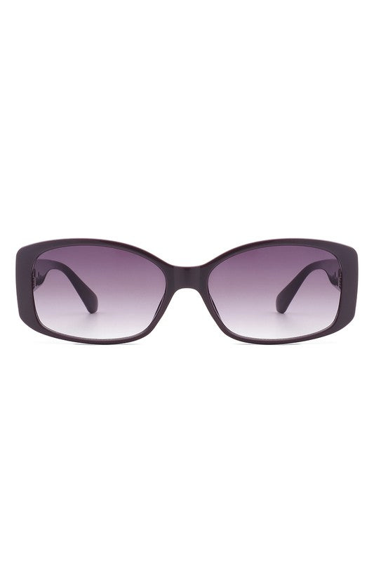 Rectangular Narrow Fashion Square Sunglasses