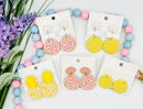Spring Clay Drop Studs