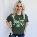 Lucky Doodle Dots Graphic Tee