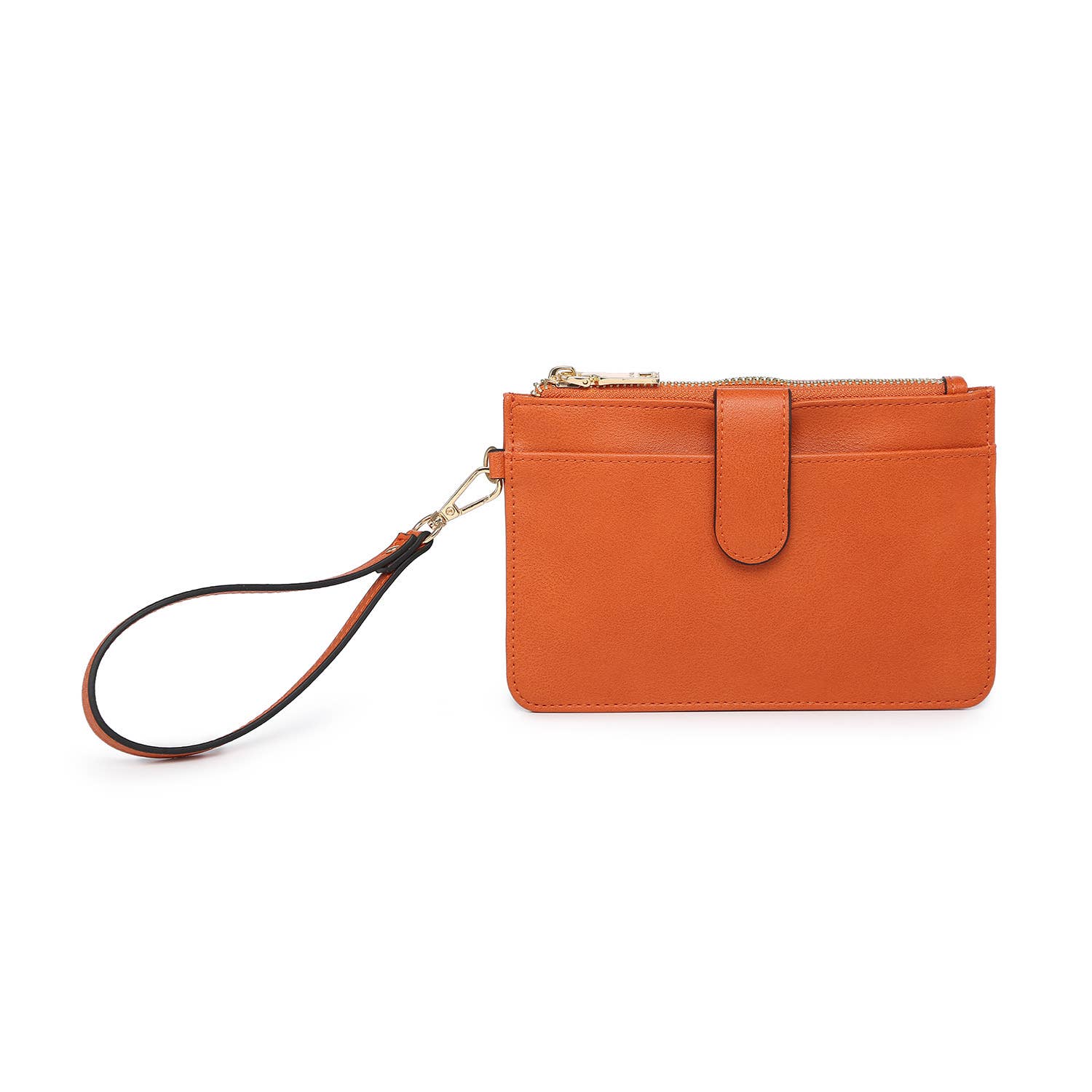 Pearl Wallet Clutch w/ Inner Cardholders - Orange