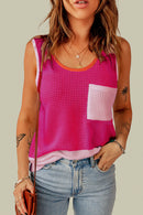 The Kendra Waffle Knit Tank