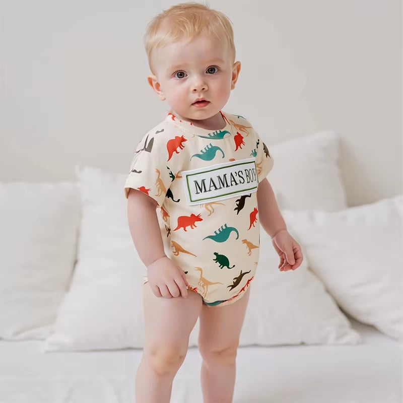 Mama's Boy Dino Onesie