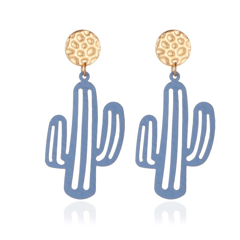 Spring Cactus Earrings