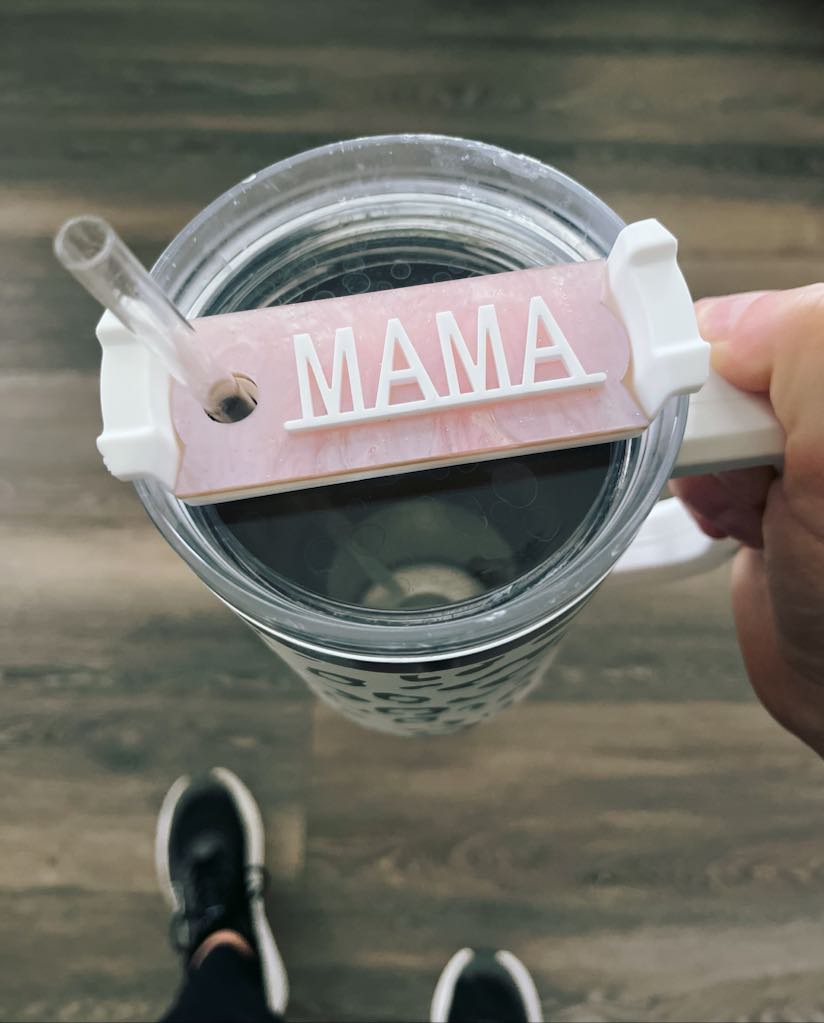 MAMA 40oz Tumbler Lid Topper