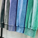 Mineral Washed Long sleeve Crews (boyfriend fit oversized)