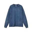 Mineral Washed Long sleeve Crews (boyfriend fit oversized)