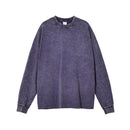 Mineral Washed Long sleeve Crews (boyfriend fit oversized)