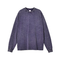 Mineral Washed Long sleeve Crews (boyfriend fit oversized)