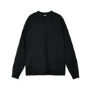 Mineral Washed Long sleeve Crews (boyfriend fit oversized)