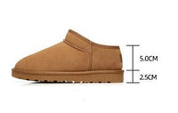 Faux Fur Lined Shortie Boots