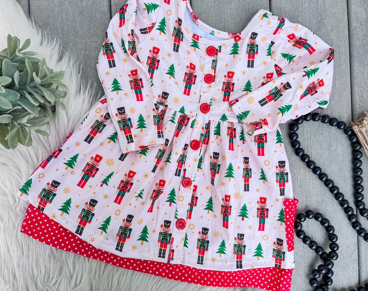 Reindeer/ Nutcracker Twirl Dress