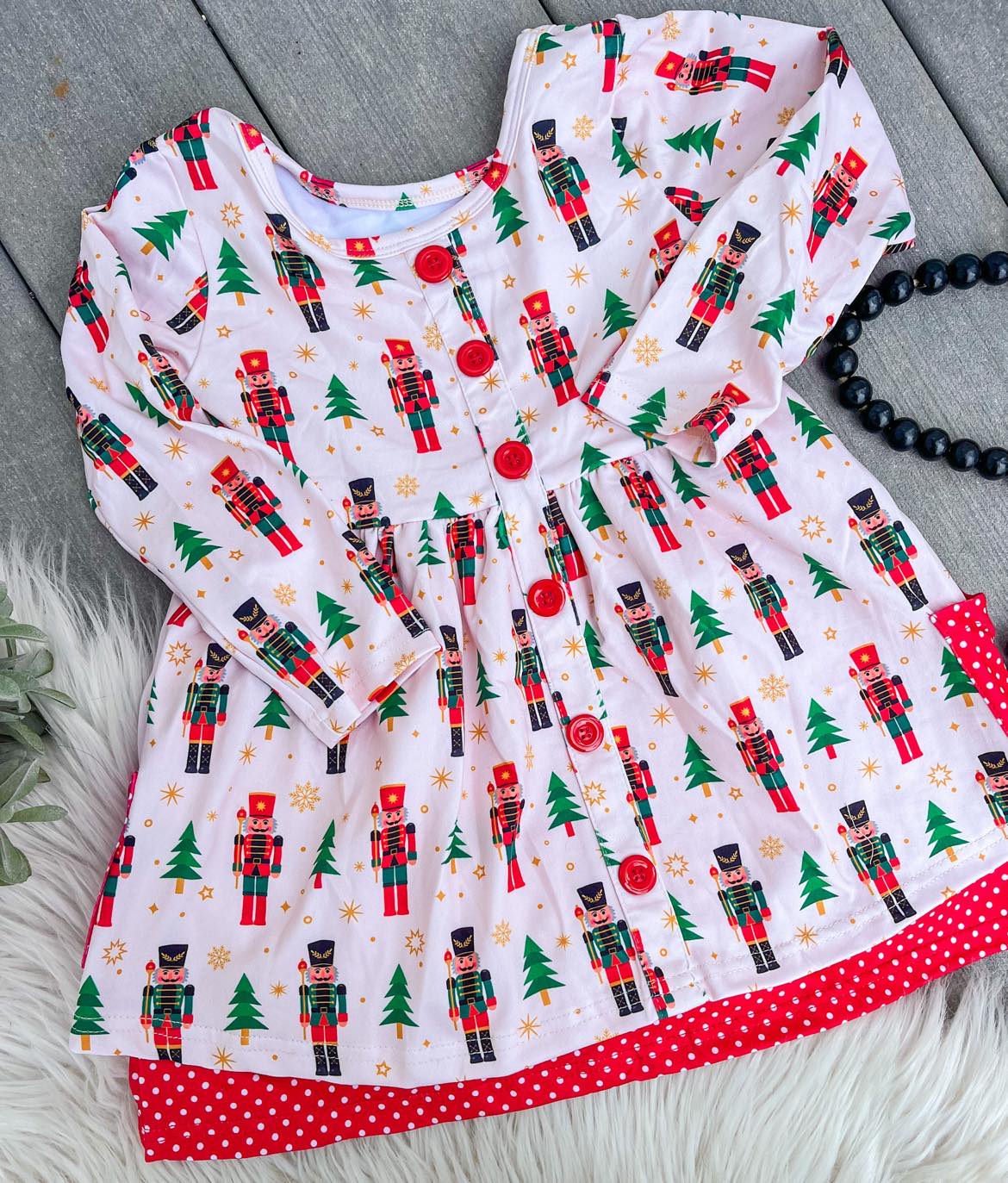 Reindeer/ Nutcracker Twirl Dress