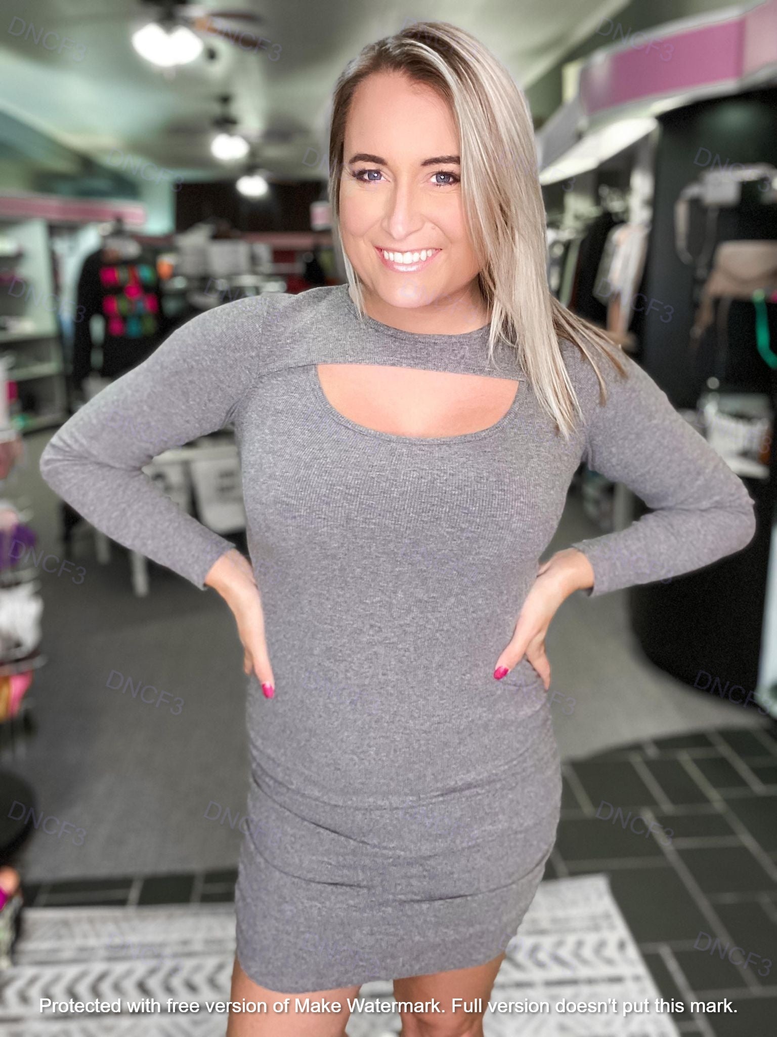 THE JOVIE CUTOUT DRESS