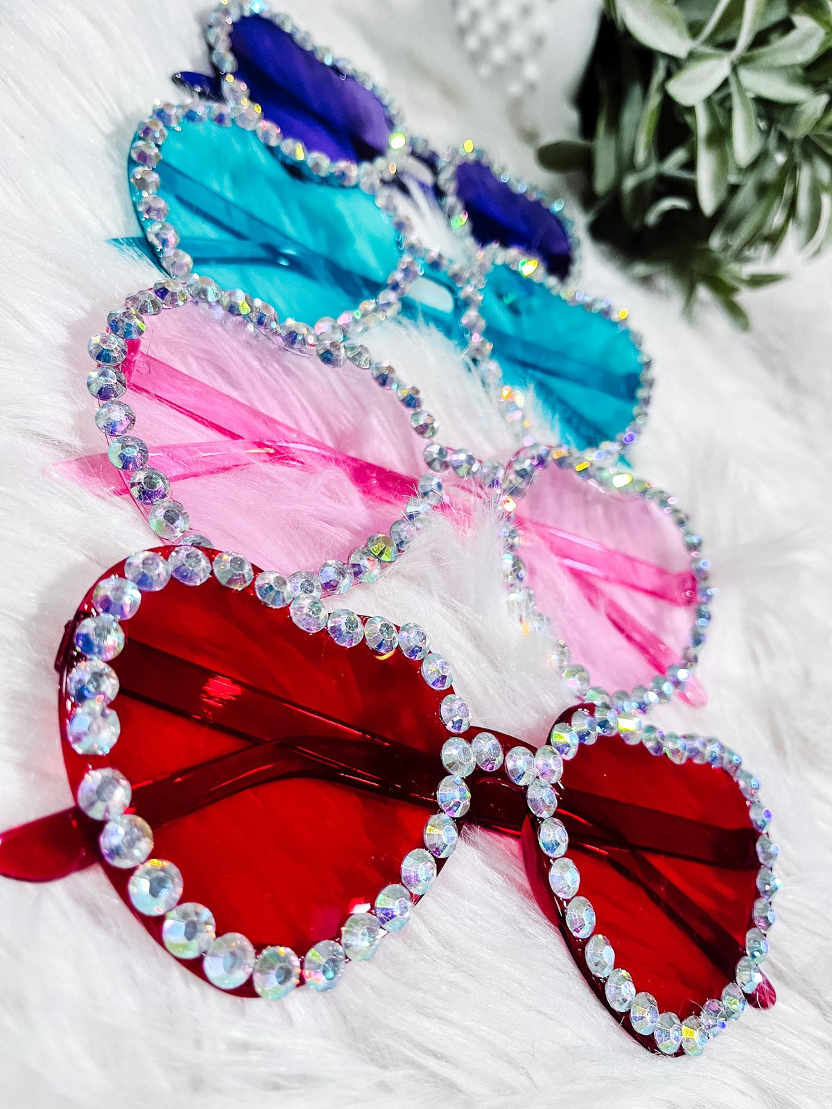 Rhinestone/ Adult / Blue