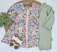 Spring Bloom Tie Back Dress