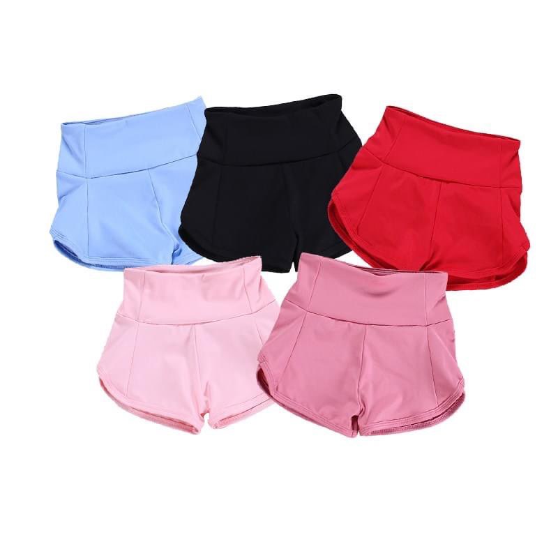 MAMA and ME Solid Color Athletic Shorts-